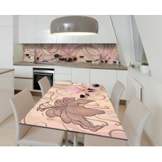 Наклейка 3Д вінілова на стіл Zatarga «Схід - справа тонка» 600х1200 мм (Z184968st)