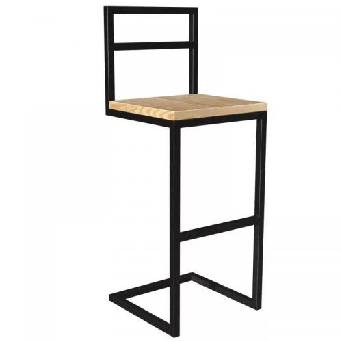 Барний стілець GoodsMetall із металу в стилі ЛОФТ 750х350х350 БС3 Барний стілець GoodsMetall із металу в стилі ЛОФТ 750х350х350 БС3