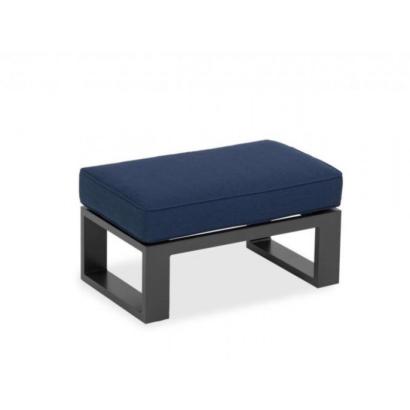 Банкетка - пуф для передпокою в стилі Loft NS-127 430x700x350 мм Черный