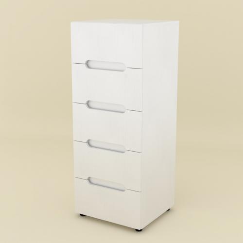 Комод для речей МС-8 Стиль Компанит Білий (New-128) Комод для речей МС-8 Стиль Компанит Білий (New-128)