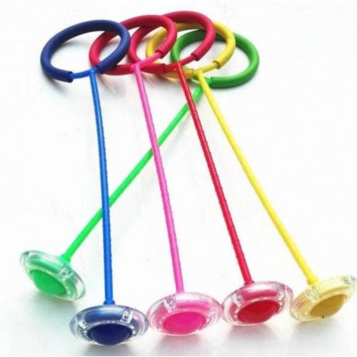 Скакалка, що світиться на одну ногу з LED підсвіткою Зелена (2290038G) Скакалка, що світиться на одну ногу з LED підсвіткою Зелена (2290038G)