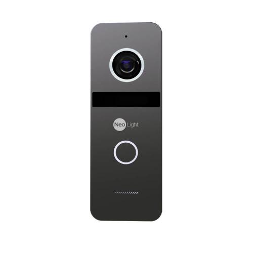 Комплект відеодомофона NeoLight NeoKIT FHD Pro B Graphite з детектором руху і відеопанель Комплект відеодомофона NeoLight NeoKIT FHD Pro B Graphite з детектором руху і відеопанель