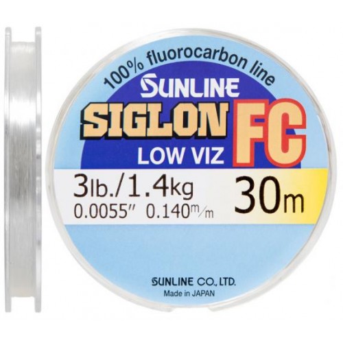 Флюорокарбон Sunline Siglon FC 30m 0.140mm 1.4kg повідковий (1013-1658.01.85) Флюорокарбон Sunline Siglon FC 30m 0.140mm 1.4kg повідковий (1013-1658.01.85)
