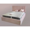 Ліжко BNB Arabela Comfort 120 х 190 см Simple З підйомним механізмом та нішою для білизни Рожевий в інтернет супермаркеті PbayMarket!
