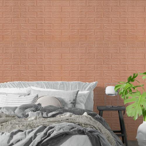 Самоклеюча 3D панель під цеглу Кава з молоком 700х770х5мм SW-00001801 Sticker Wall Самоклеюча 3D панель під цеглу Кава з молоком 700х770х5мм SW-00001801 Sticker Wall