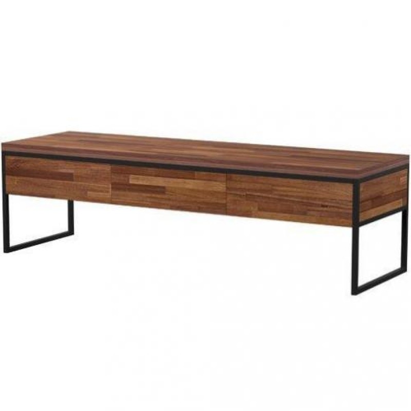 Консоль для дому в стилі Loft NS-374 680x1200x300 мм Черный