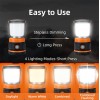 Ліхтар кемпінговий T39 SuperFire 850 Lumen IP45 Black-Orange
