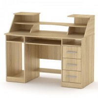 Стіл комп'ютерний Компаніт Комфорт-5 127х65х104 см Дуб сонома Стіл комп'ютерний Компаніт Комфорт-5 127х65х104 см Дуб сонома