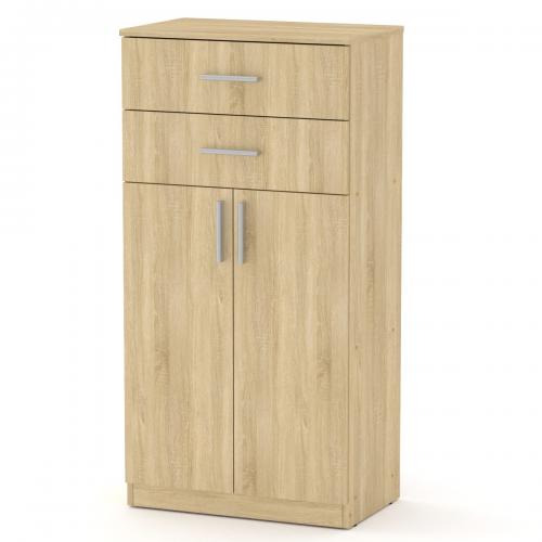 Шафа книжкова Компаніт КШ-14 61х37х120 см Дуб сонома Шафа книжкова Компаніт КШ-14 61х37х120 см Дуб сонома