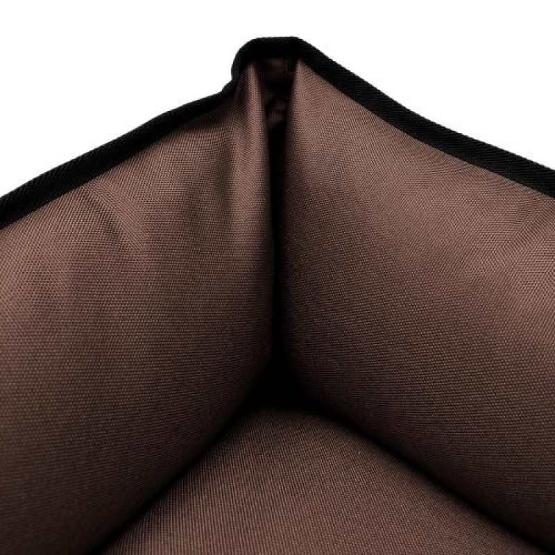 Лежак ліжко для собак всіх порід EGO Bosyak Waterproof L 90х75 Коричневий (спальне місце для великих собак)