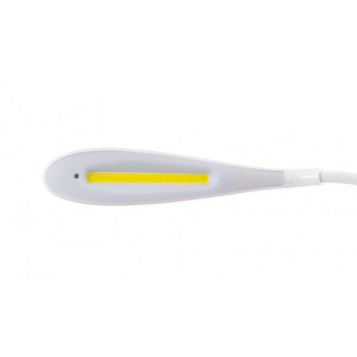 Лампа настільна гнучка MASTERTOOL 125х100х350 мм COB LED USB/3xAA ABS 94-0814 Лампа настільна гнучка MASTERTOOL 125х100х350 мм COB LED USB/3xAA ABS 94-0814