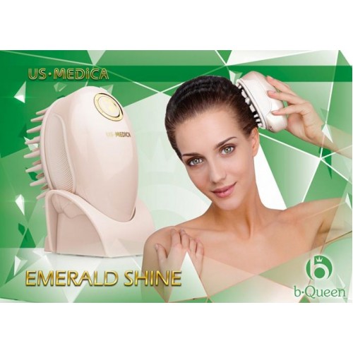 Прилад для масажу голови US MEDICA Emerald Shine Рожевий в інтернет супермаркеті PbayMarket!