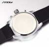 Чоловічий наручний годинник Sinobi S9716G 11S9716G03 Сріблястий