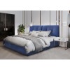 Ліжко BNB Gold Comfort 90 х 190 см Simple З підйомним механізмом та нішою для білизни Синій