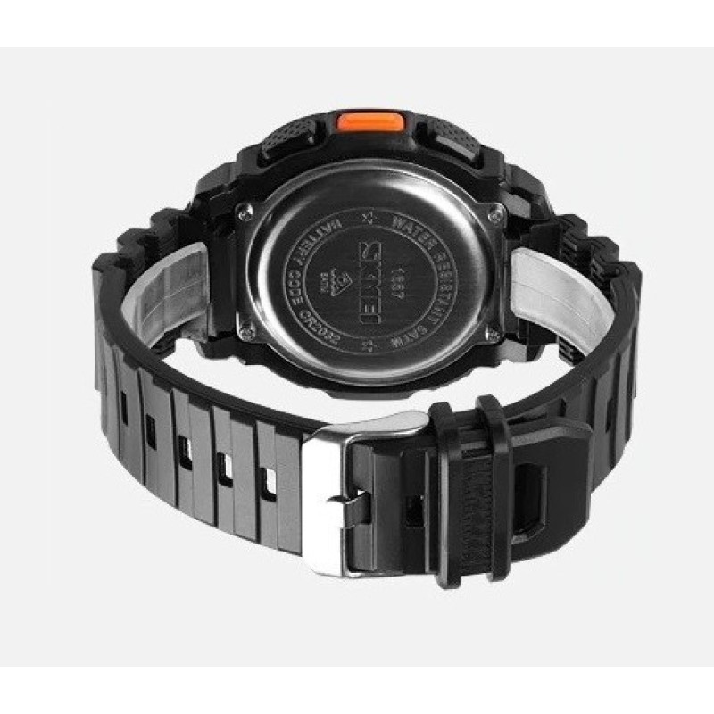 Чоловічий спортивний годинник Skmei 1657 Чорний