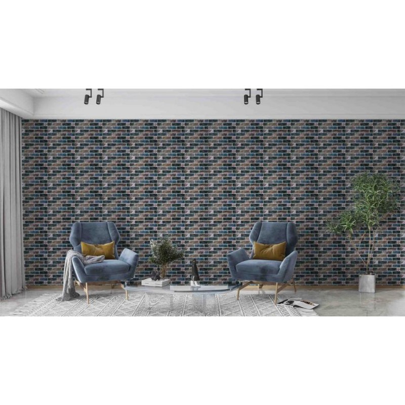 Самоклеюча декоративна 3D панель цегла кашемір Loft Expert 700x770x5 мм