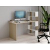 Стіл письмовий Меблева Площа СП-4 141.6х60х123 см Дуб сонома + Білий