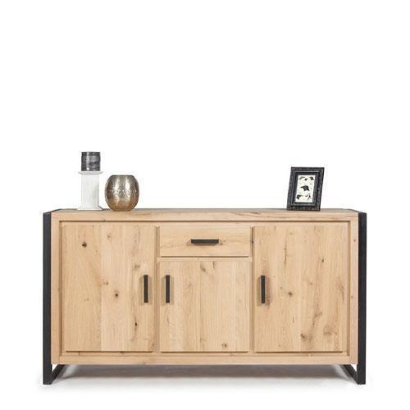 Комод Loft NS-252 830x1600x400 мм Чорний