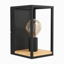 Настінний світильник Eglo Libertad 14x16.5x24 см Бежево-чорний (EG99796)
