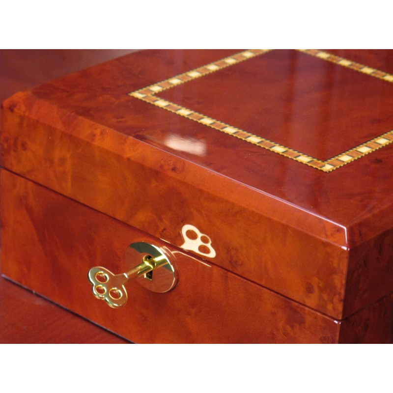 Скринька для зберігання годинників Salvadore Коричневий 803-6DBC