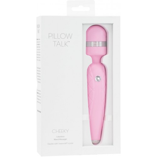 Розкішний вібромасажер PILLOW TALK Cheeky Pink (SO2727)