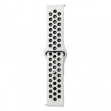 Ремінець Nikes Samsung Gear S3 22 mm Біло-Чорний
