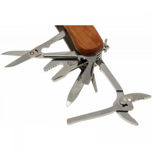 Швейцарський складаний ніж Victorinox EvoWood S557 85 мм 19 функцій дерево (2.5221.S63) Швейцарський складаний ніж Victorinox EvoWood S557 85 мм 19 функцій дерево (2.5221.S63)