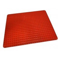Килимок силіконовий для барбекю 40х30 см Stenson червоний 2193 Килимок силіконовий для барбекю 40х30 см Stenson червоний 2193