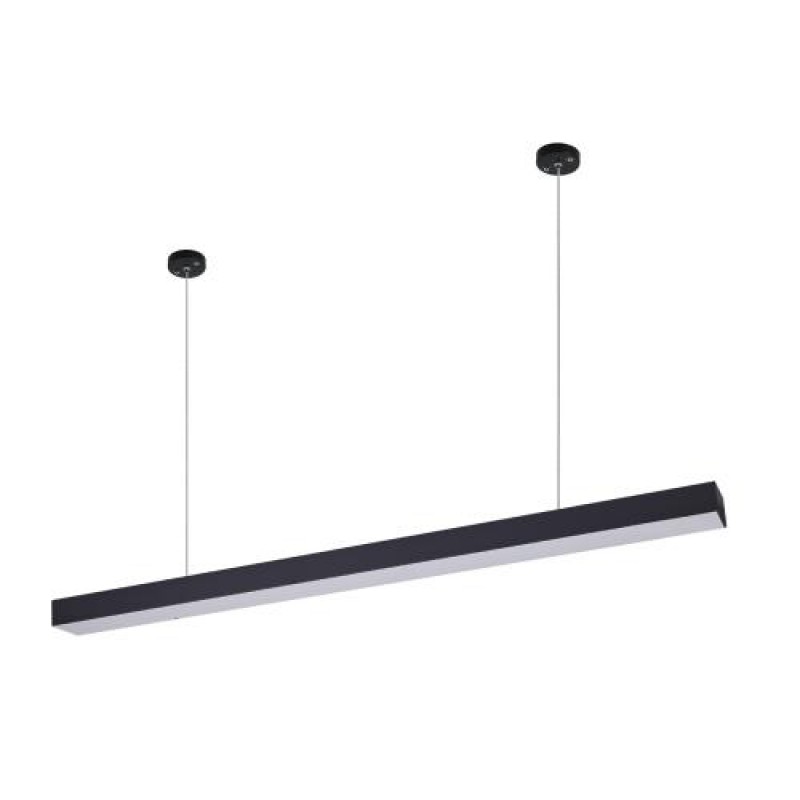 Світильник лінійний Lightwell LW-LINE-30W-B 3000K 150x5x4 см Чорний (303133)