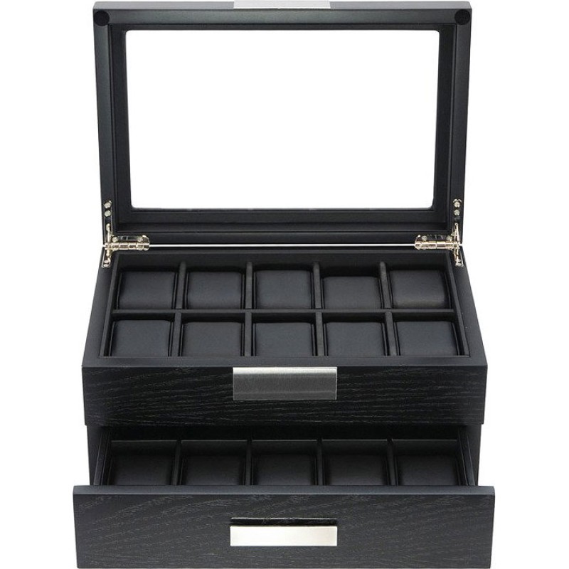 Шкатулка для зберігання годинників Salvadore WB/2350/20.BL.PU Чорний
