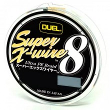 Шнур Duel Super X-Wire 8 150м 0.21мм 13.5кг Silver #1.5 (714580/H3601-S)