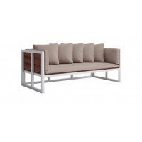 Лаунж диван у стилі Loft NS-861 780x1600x850 мм Белый