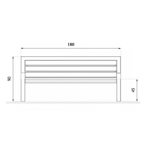 Лава GoodsMetall у стилі ЛОФТ 1800х560х900 - ЛС56 Лава GoodsMetall у стилі ЛОФТ 1800х560х900 - ЛС56