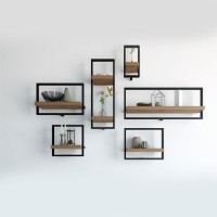 Комплект полиць GoodsMetall у стилі LOFT П4 Комплект полиць GoodsMetall у стилі LOFT П4