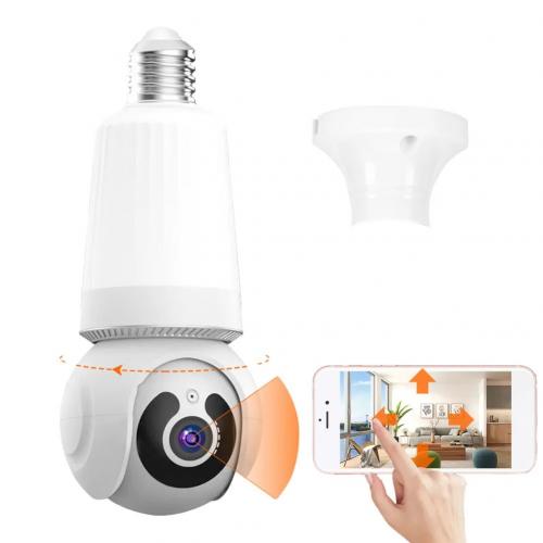IP-камера відеоспостереження RIAS Q26 E27 White IP-камера відеоспостереження RIAS Q26 E27 White