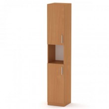 Шафа книжкова Компаніт КШ-10 35х37х195 см Бук
