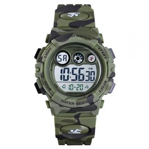 Наручний годинник чоловічий Skmei Kids KamoGreen (2833) Наручний годинник чоловічий Skmei Kids KamoGreen (2833)