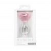 Скляна анальна пробка Pillow Talk Rosy Luxurious Glass Anal Plug, ⌀3,3 см, віброкуля в подарунок в інтернет супермаркеті PbayMarket!