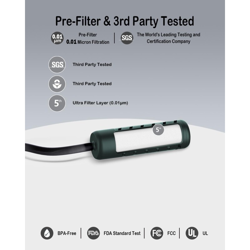 Префільтр грубої очистки води для автоматичного портативного фільтра BKLES BK-2000