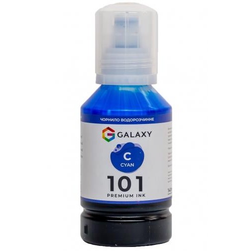 Чорнило Galaxy 101 Epson 140 мл Cyan (10458) Чорнило Galaxy 101 Epson 140 мл Cyan (10458)