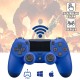 Бездротовий геймпад Play Station Dualshock 4 Wireless Bluetooth джойстик для приставки PS4 Blue Синій