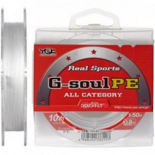 Шнур YGK Real Sports G-Soul PE 150m #0.4/0.104mm 6lb (1013-5545.02.07)