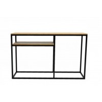 Консоль для дому в стилі Loft NS-339 950x1500x370 мм Черный