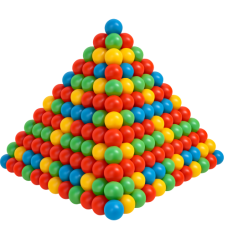 Дитячі кульки для сухого басейну InPool 48100, 100 шт