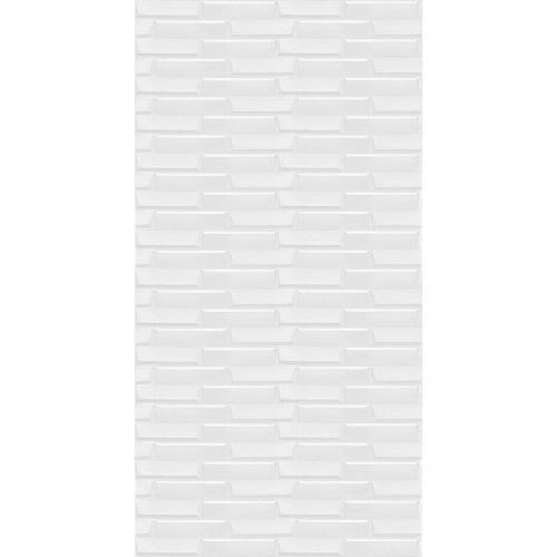 Самоклеюча 3D панель біла кладка Sticker Wall 3080х700х5мм