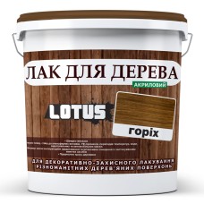Лак для дерева Lotus глянець Горіх 5 л