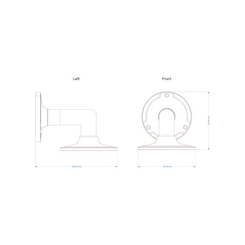 Кронштейн Provision ISR PR-WB14 199x139.3x140.6 мм Кронштейн Provision ISR PR-WB14 199x139.3x140.6 мм