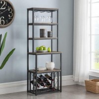 Стелаж винний GoodsMetall у стилі Лофт 1800х600х400 СТЖ1176