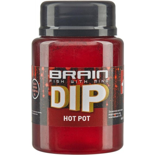 Діп для бойлів Brain F1 Hot Pot спеції 100ml (1858-04-32) в інтернет супермаркеті PbayMarket!