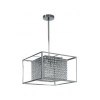 Люстра WunderLicht Yw1305 40x108 см Сріблясто-прозорий (YW1305-44)